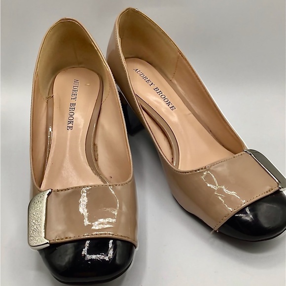 Audrey Brooke Beige & Cream Women’s - Shoes Size US8 - Pre-Loved - Picture 9 of 11